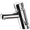 Remer Rubinetterie Remer TE18M Rubinetto Miscelatore Temporizzato Per Lavabo Bagni Pubblici, A Pulsante, 1/2, Design Minimal Collo Di Cigno, Maniglia Mixer Per Selezione Acqua Calda/Fredda, Ottone Cromato