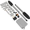 T-Mech - Kit Automazione Cancello Battente Set Apricancello a 2 Ante Capacità Massima 300KG Lunghezza Massima Ante 2.5m Motori 220V e Opzione Chiusura Automatica
