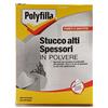 POLYFILLA STUCCO ALTI SPESSORI, per Interno ed Esterno, riempie il muro in profondità fino 10cm con una sola apllicazione, intonaco calcestruzzo e cemento,in POLVERE, GRIGIO CHIARO 1KG