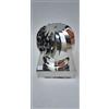 UTILFER Aspiratore Fumi Girevole Inox Base Quadra Eolico Testa Camino - 37 cm x 37 cm
