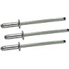 PEBSHOP RIVETTI ALLUMINIO IN SCATOLA 4,0 MM. TESTA LARGA (4,0x12 mm. 500 pz.)