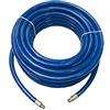 Cofan Tubo per compressore Ø8 x12 mm (filettatura maschio BSP 1/4), lunghezza: 15 metri | Tubo blu per aria compressa di PVC | Dotato di filettatura maschio | Entrambi gli estremi hanno un attacco rapido | Cofan 09000917