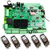 QZCX Scheda elettronica sostitutiva della scheda di controllo del cancello automatico a battente 24 V CC(Kit 4)