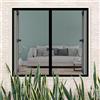 LONGCAO Zanzariera Magnetica per Porte 100 x 170 cm Anti Zanzare, Easy to Install, L'Aria Può Circolare Liberamente Tende Zanzariere con Calamita per Balcone Soggiorno Cantine, Nero