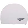 Speedo Biofuse - Cuffia da nuoto unisex, taglia unica, colore: bianco