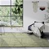 Villeroy & Boch Alexis, tappeto di lana naturale, tessuto a mano ed ecologico, per soggiorno, camera da letto, sala da pranzo, corridoio, cucina, verde, 80 x 150 cm