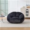 Kelodan Divano in morbido peluche da 80 x 60 cm, antiscivolo, non rimovibile, non è necessario alcun montaggio, perfetto per il soggiorno, il salotto o la camera da letto