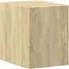 vidaXL Mobile a Parete Rovere Sonoma 30x42,5x40 cm Legno Multistrato