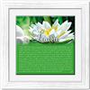 Lupia - Quadro mattonella Ceramica Modern White 29x29 cm con significato del Nome Laura