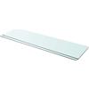Generico Mensole in Vetro Trasparente 2 pz 110x30 cm,Mobili,Scaffalature,Scaffali e mensole per pareti-3051591