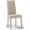 Stilprojectstore 2 Sedie da pranzo soggiorno moderne Made in Italy - Dream (Beige)