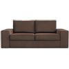 MASTERS OF COVERS Copridivano Kivik 2 Posti, Velluto Marrone Cioccolato | Compatibile con IKEA Kivik 2 posti 190 x 95 x 83 cm. Solo fodera, divano non incluso. Velluto.