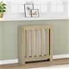 Generico Copertura Termosifone Rovere Sonoma 78x20x82 Legno Multistrato,Marrone,10.6kg,852728