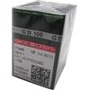 ckpsms GROZ-BECKERT - Aghi in scatola di plastica trasparente CKPSMS, 100 aghi per macchina da cucire GROZ-BECKERT DBX1 16X257 1738 GEBEDUR (12/80)