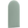 murando - Testiera Letto Singolo Imbottita - Staccionata Velluto - 80x30 cm 1 Pezzo - Pannelli Decorativi per Pareti - Pannello Imbottito per Camera da Letto e Soggiorno - Schiuma Anallergica - Menta
