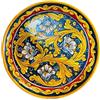 SICILIA BEDDA CAPACI Piatto Ornamentale in Ceramica Caltagirone - Ø 30 cm ca. Vari decori Disponibili - Decoro 2
