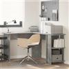 Generico Scrivania ad Angolo Grigio Cemento 140 x 113,5 x 75 cm,Grigio,27.99kg,869557
