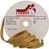 I nastri Profilo Piping 1/10 in Raso sbieco Acetato Lucido Alto mm 10 in Rocca da 20 mt (Biscotto)