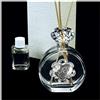 DLM Bomboniere DLM-31636 (Kit 6 Pezzi) Profumatore in Cristallo con Cuore Festa 18 Anni Diciottesimo Compleanno Diffusore per Ambienti Profumo bomboniera