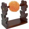 Protoence Porta Gomitoli con Base Girevole, Dispensere di Filati in Legno per Lavorare all'Uncinello, Stipo Rack in Legno per Dispenser di Filati da Ricamo per Donne Appassionate di Lavorazione a