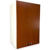 Alfredo Calandrelli Mobile Pensile con Porta in Vari Colori ed in Varie Misure, Compreso di 1 anta, Spedizione a Kit, Colore ciliegio, Misure 90x30x33