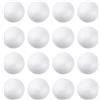 Amosfun Palline Artigianali 100 Pezzi 4 Cm Palline di Polistirolo per Decorazioni Feste di Natale Eventi