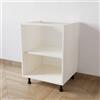 Alfredo Calandrelli Calandrelli Base Cucina L 60 P 55,5 H 72 cm Larice Bianco Senza Ante