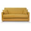 Stilprojectstore Divano Giallo Moderno in Tessuto 3 Posti - Londra