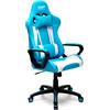 SGP Gaming Station My_office POLTRONA GAMING Azzurra E Bianca