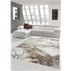 Merinos Tappeto in Marmo con Fibre Lucide in Beige Größe 120x170 cm