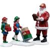 LEMAX Set 3 Personaggi Pronti per la spedizione Ready for Shipping in Resina H6,8x7,9x4,3 cm