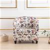 Morbuy Copripoltrona 1 Posto Elasticizzato, Copripoltrona Chesterfield 2 Pezzi, Copripoltrona con Cuscino Separato Universale - Lavabile Fodera per Soggiorno Bar Reception (K)