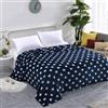 DOTBUY-SHOP Coperta Pile, Flanella Singolo Coperta, Stile Moderno e Calda Coperta Matrimoniale, Coperta Pile, Autunno Inverno Coperta Divano (200x230cm,Stella)