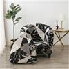 Morbuy copripoltrona 1 Posto Elasticizzato, Chesterfield 2 Pezzi, Cuscino Separato Universale - Lavabile Fodera per Soggiorno Bar Reception (Cielo Stellato)