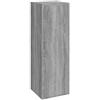 vidaXL Mobile TV Grigio Sonoma 30,5x30x90 cm in Legno Multistrato