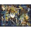 BIANCHERIAWEB Tappeto Arredo Antiscivolo da Camera E Salotto Linea D'artista By Suardi 100x160 Incisione Cielo