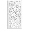 Generic Pannello Traforato d'arredo Modello Alga - Pannello Traforato in PVC - Parasole - Spessore 1cm 47X94 CM