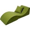 Velinda Poltrona di rilassamento: Divano, Pouf, Pieghevole, Tavolo (Colore: Verde)