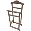 Liberoshopping Indossatore da Camera servo Muto Elegance in Legno massello Tortora
