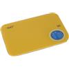 WD Lifestyle WDLifestyle Linea Tokyo Bilancia Digitale Ultra Slim, Plastica, Ocra, 16x23x2 cm