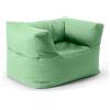 Lumaland - Poltrona a sacco modulare, facile da espandere e leggere, lavabile, impermeabile, per interni ed esterni, 96 x 72 x 70 cm, color verde pastello
