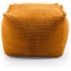 Lumaland Pouf modulare - serie Cord, pouf per interni con struttura morbida, ideale per divano e pouf | Bean Bag con imbottitura - per soggiorno & Co. - 54 x 54 x 40 cm