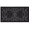 BIANCHERIAWEB Tappeto da Camera E da Salotto Antiscivolo Disegno Grecale By Suardi 85x150 Nero