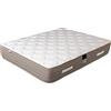 Luxury Literie Materasso Visco in lattice, molle insacchettate, memory foam, lattice, indipendenza del letto, reversibile, ortopedico, 28 cm (140 x 190 cm)
