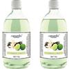 Generic Fei Fan Diffusore Ambiente 26 Fragranze Naturali e Intense ad Alto Concentrato di Essenza - Made in Italy Formato Ricarica da 500ml - 2 Flaconi (Vaniglia e Lime)