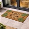 Carpido Zerbino in cocco HSH Palmen - Tappetino 40 x 60 cm - Tappetino d'ingresso antibatterico - Tappetino di cocco naturale - 100% cocco