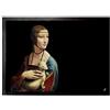 1art1 Leonardo da Vinci Dama con L'Ermellino, ca. 1490 Zerbino 70x50 cm
