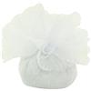 Generico 25 veli portaconfetti Velo Porta Confetti con Tirante per creazione Veloce ciuffetti bomboniere Sacchetti bomboniera Vari Colori 25 Pezzi (Bianco)