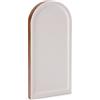 Dal Molin Tavola per Icona in Legno di Tiglio, Modello A1 cm 18x32 Culla(Misura Interna 14,5x27,5),gessata