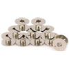 Generico Spoline, Bobine, Rocchetti in Metallo per Macchine da Cucire Domestiche Necchi BU, Julia, Supernova Ultra, Lelia, Zigzag, Automatic, Super Automatic | 10 pezzi | L 20mm x H 11mm | Singer Catania